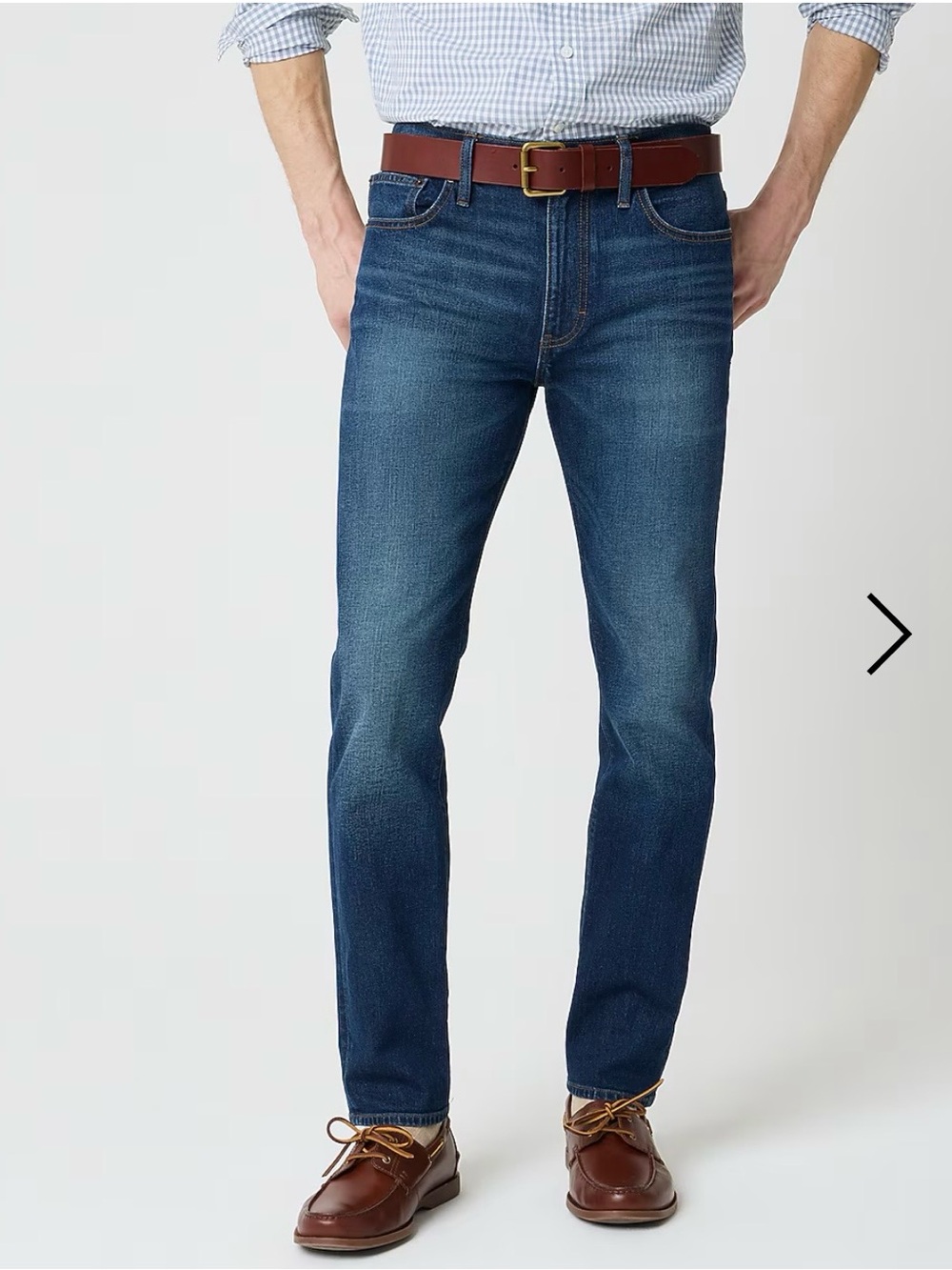 EUC J.Crew Flex Straight Denim Jeans size 40x32